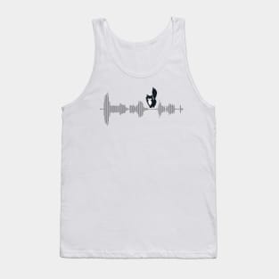 All You Need is Love and a Cat Soundwave Tank Top